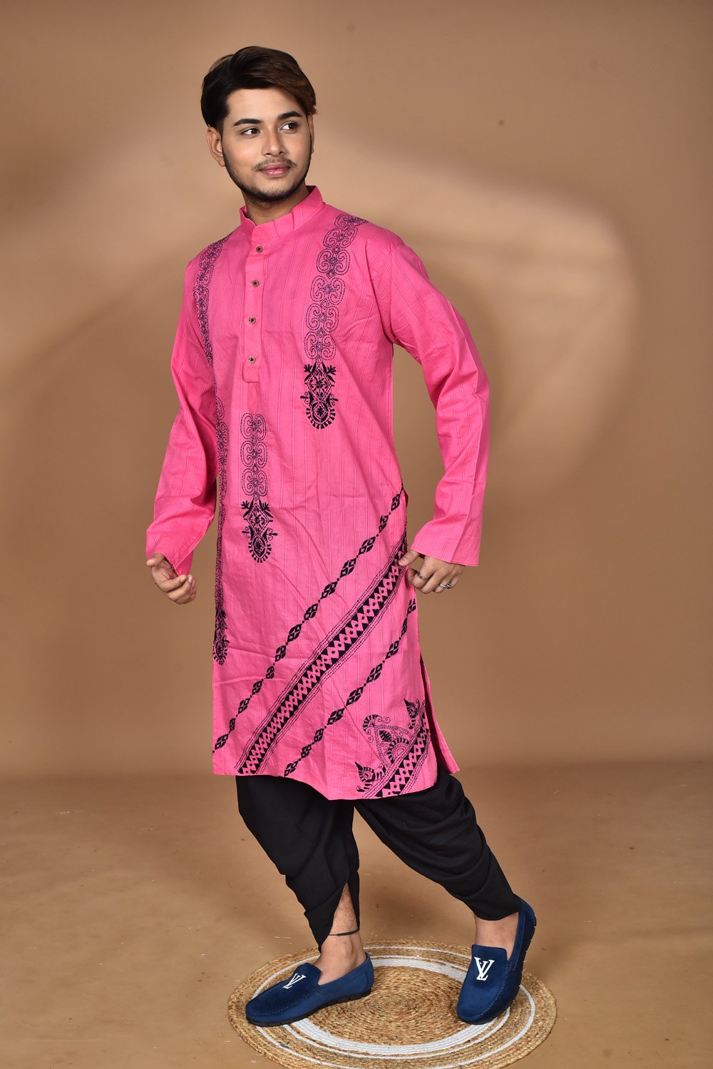 Pure cotton Hand Embroidery Punjabi - Image 3