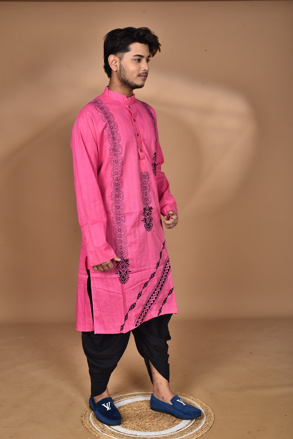 Pure cotton Hand Embroidery Punjabi - Image 4