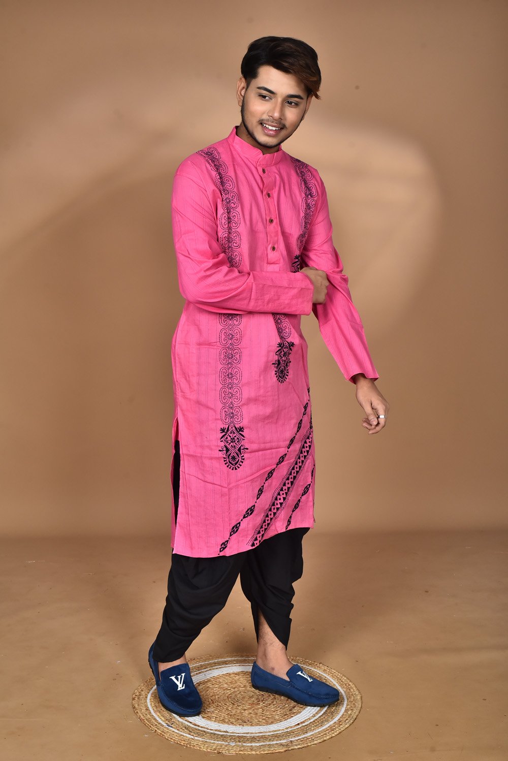 Pure cotton Hand Embroidery Punjabi - Image 5